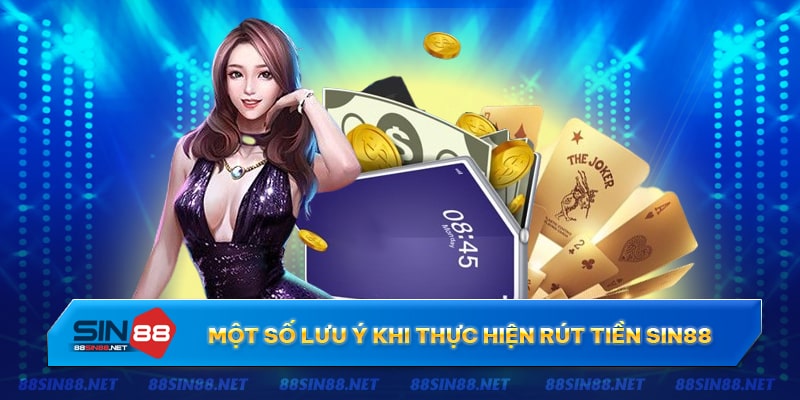 Một số lưu ý quan trọng khi thực hiện rút tiền tại hệ thống